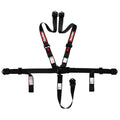 Harness 5pt L&L 2in P/U Lap Black SFI 16.1