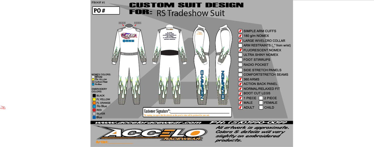 Accelo Champion Suit