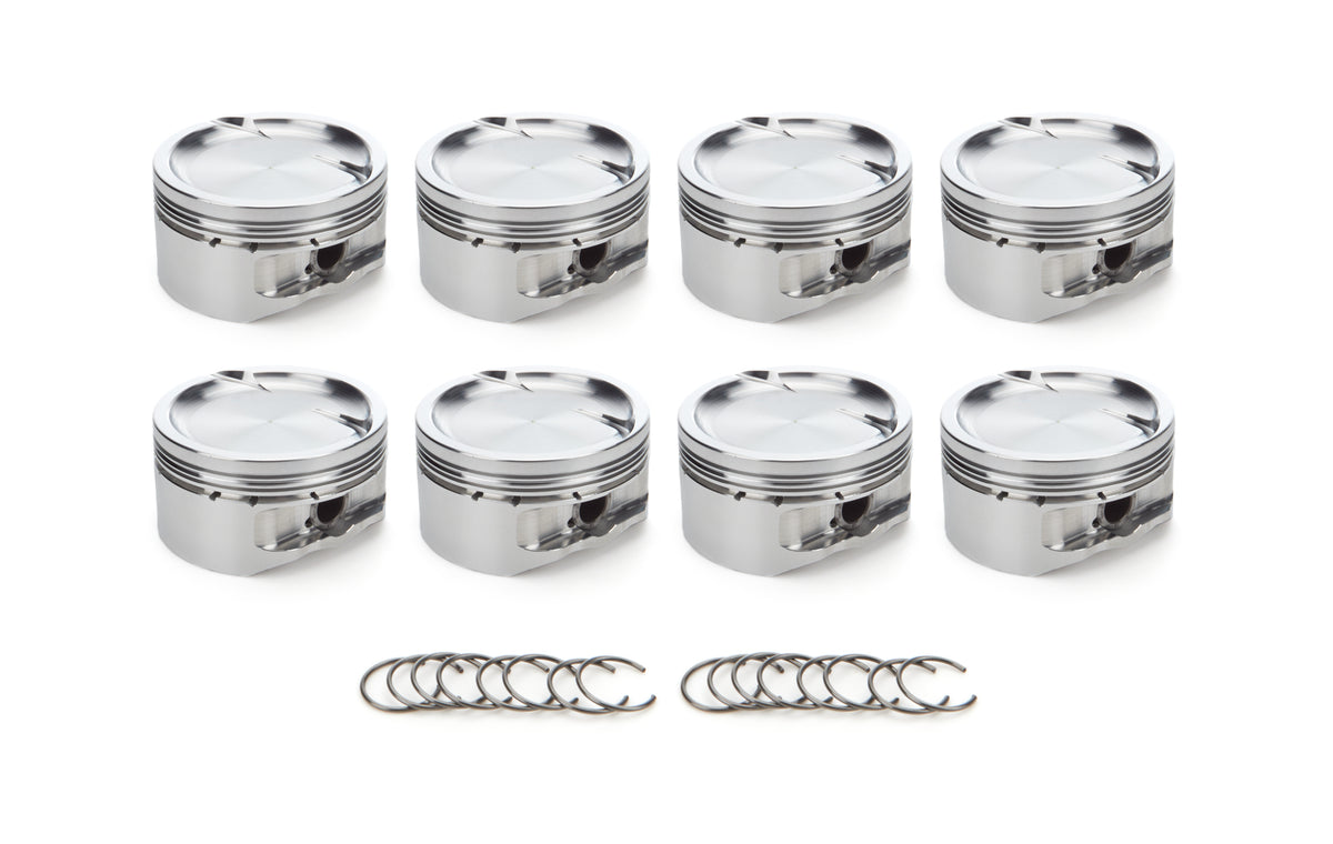 SBF Dished Piston Set 4.125 Bore - 34.2cc