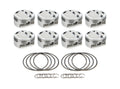 SBC Dished Piston Set 4.125 Bore -  22.5cc