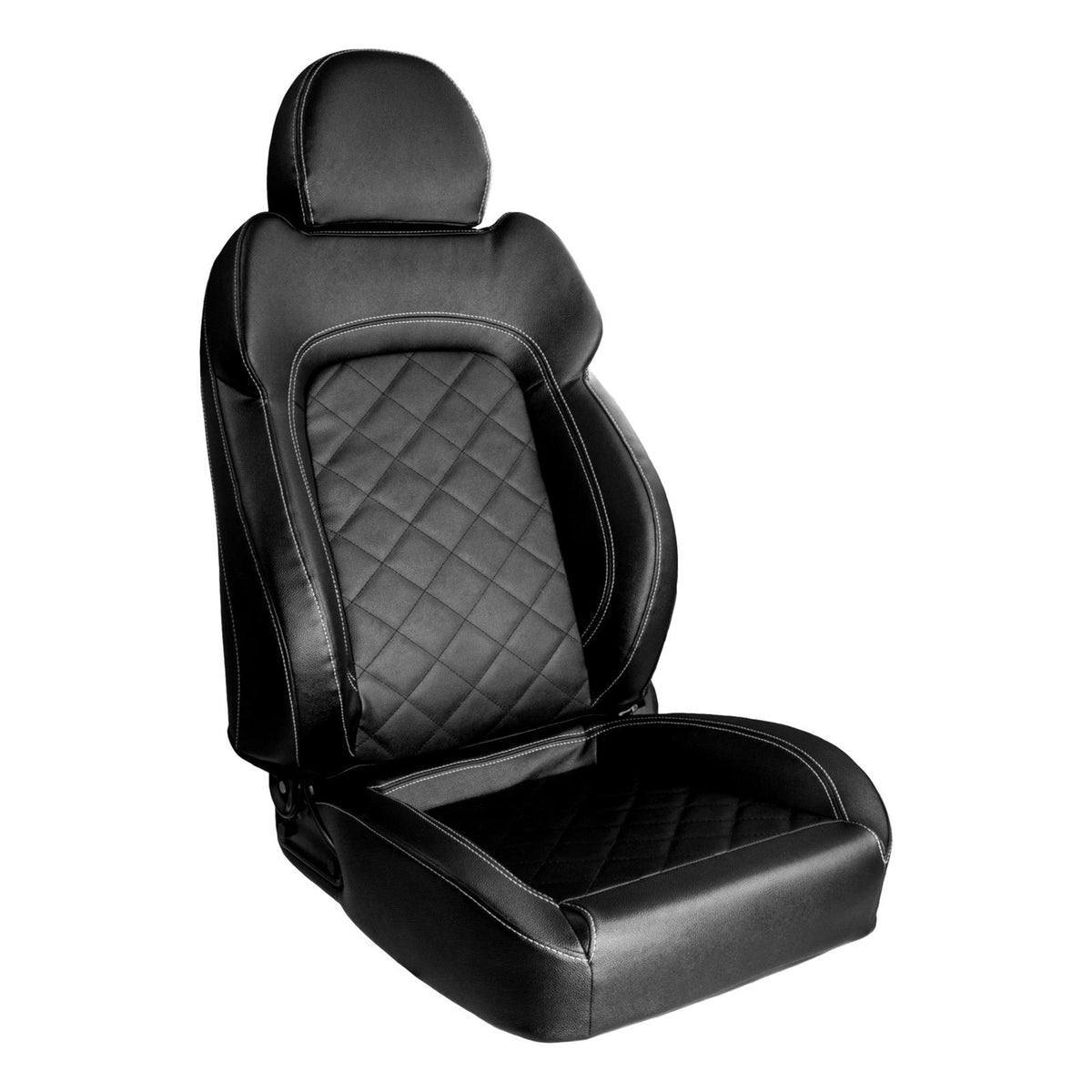 Black Vinyl Seat Touring 1680 Series LH