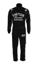Suit Checkers X-Large Black SFI 3.2A/5