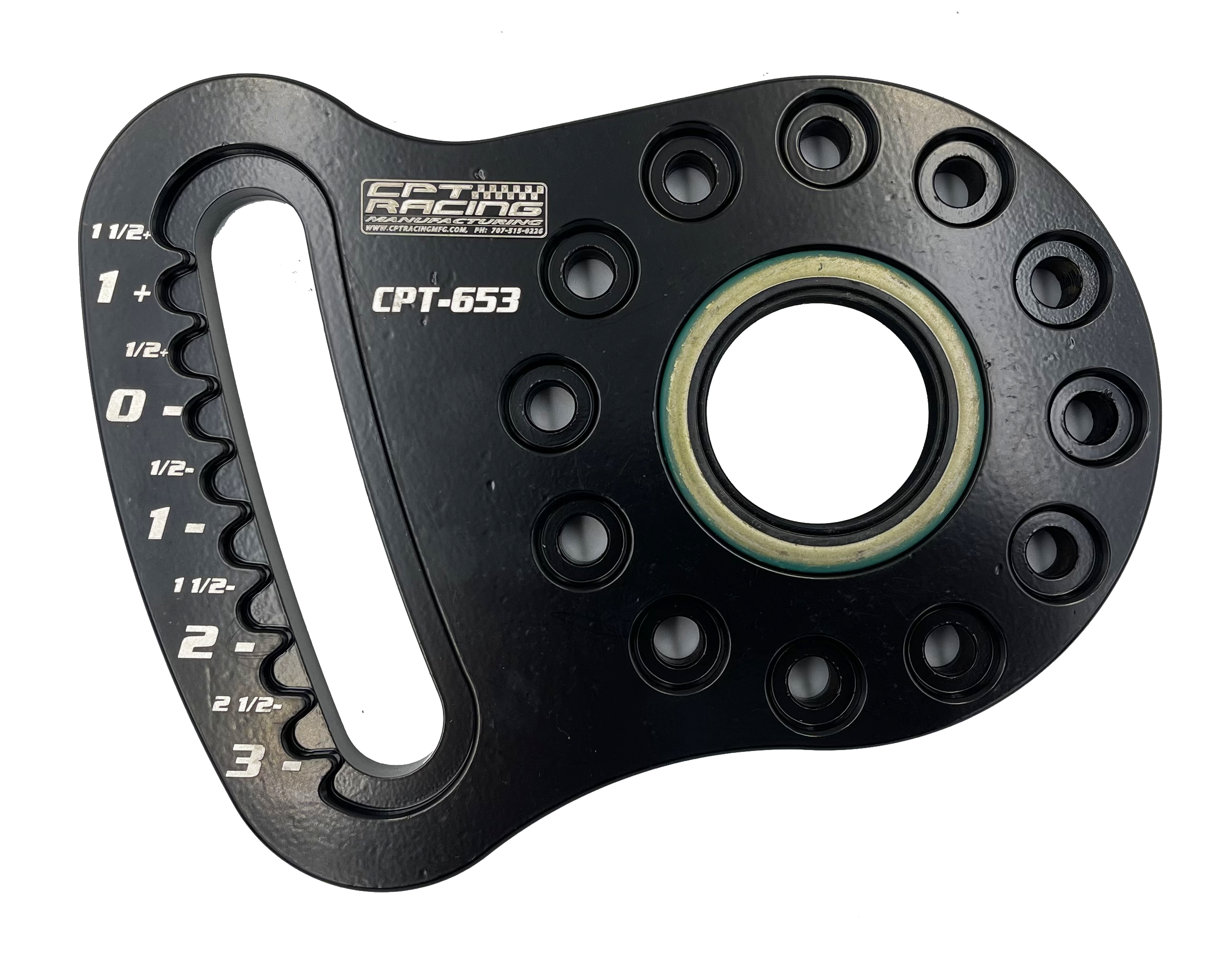 PINION PLATE WITH SEAL (SOLID) - QUICK CHANGE - Part#: CPT-653