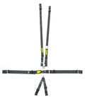6pt Harness System SFI LatchLink Black HANS