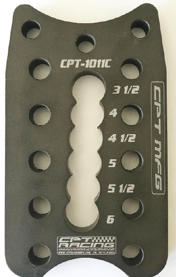 1/2" STANDARD BOTTOM SHOCK PLATE - Part#: CPT-1011