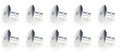 Allen Head Quick Turn Fastener .500 Plain Alum