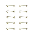 Dzus Spring Steel 10pk Sprint Car