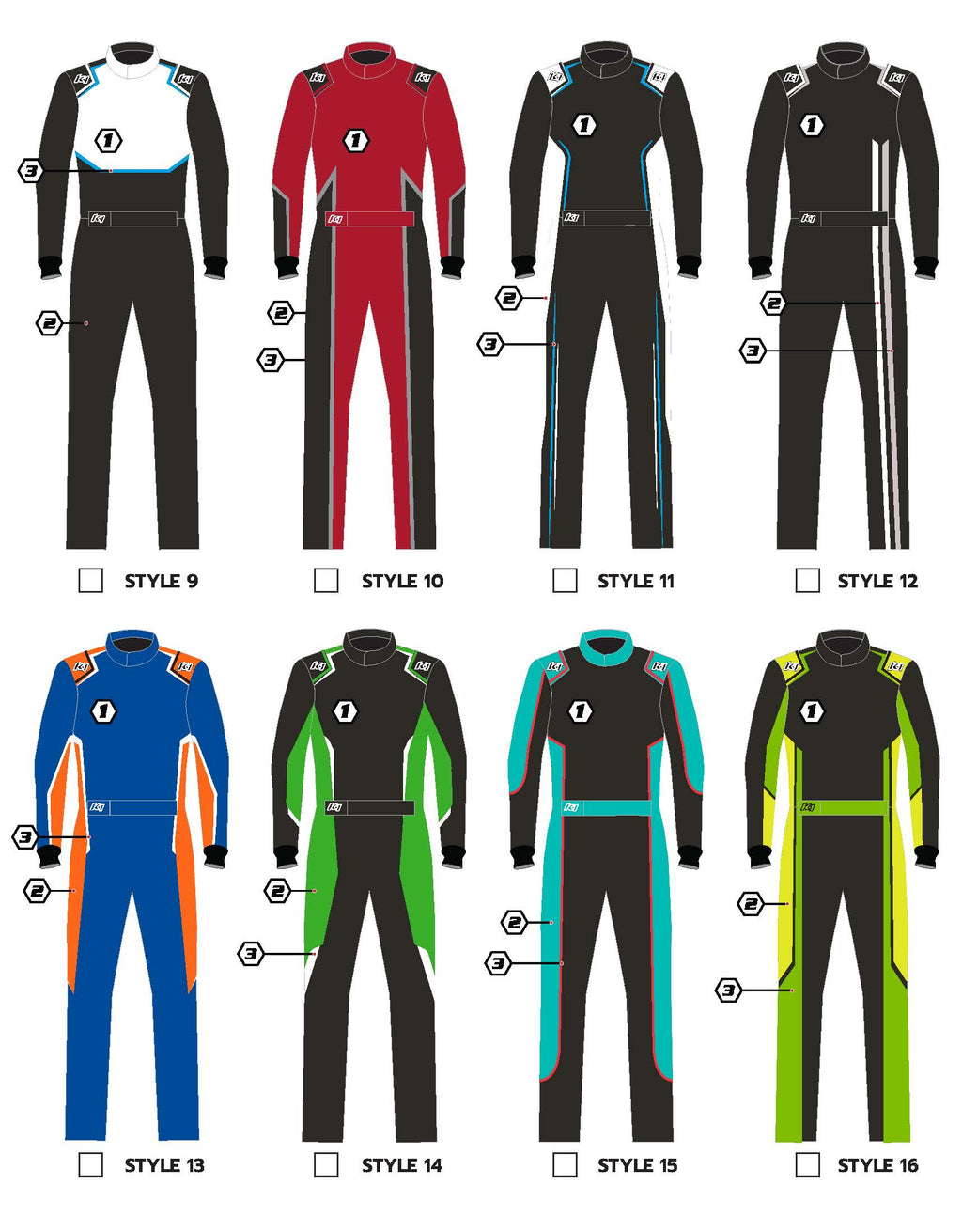 RS Customs K1 Racing Suit