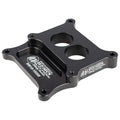 Carb Adapter 2bbl to 4bb 1in Thk w/Straigh Bores