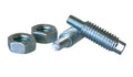 6mm to 3/8 Stud Adaptor Zinc Plated (pair)